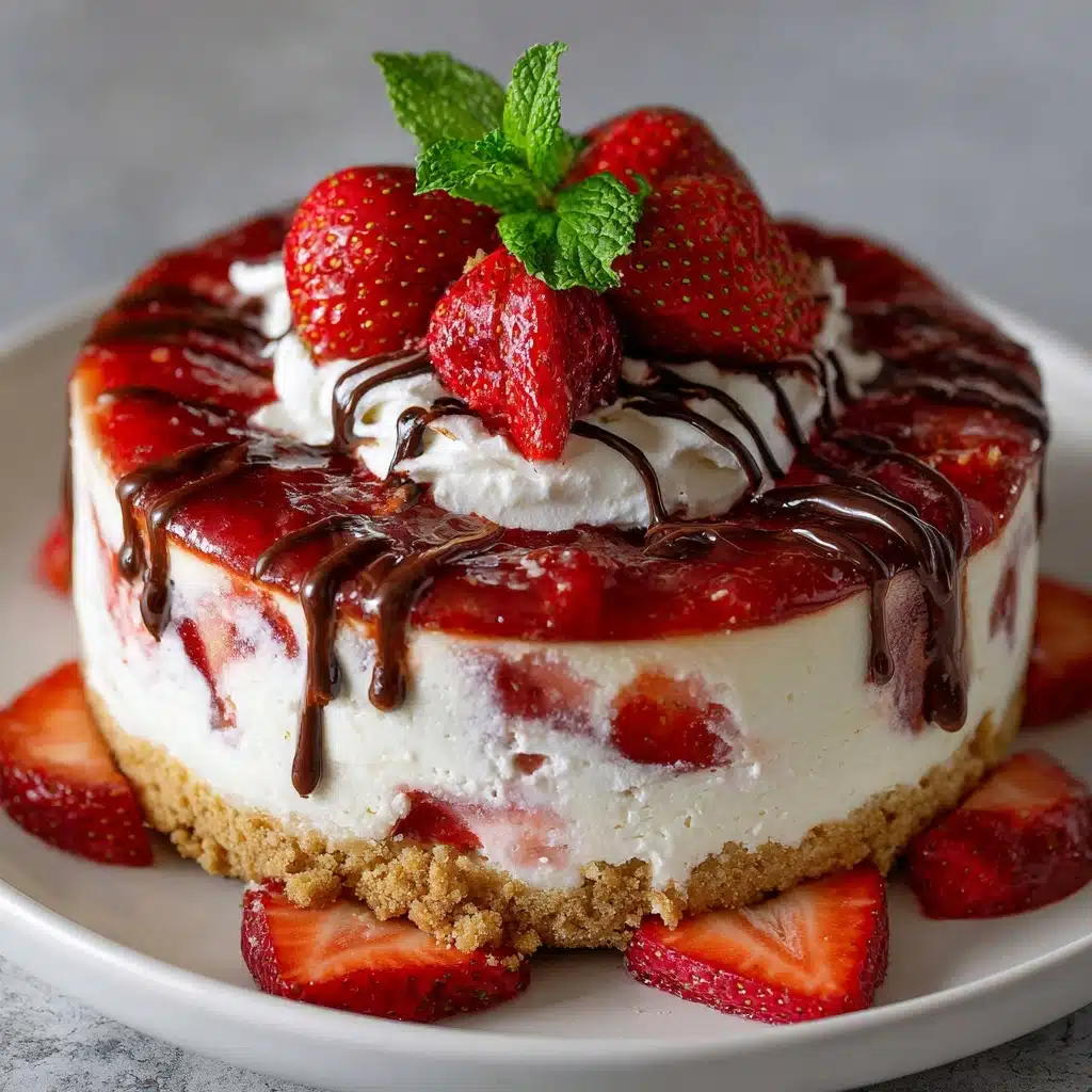 Strawberry Shortcake Cheesecake Recipe