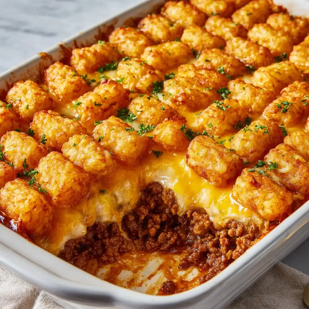 Tater Tot Casserole Recipe - Recipe Image