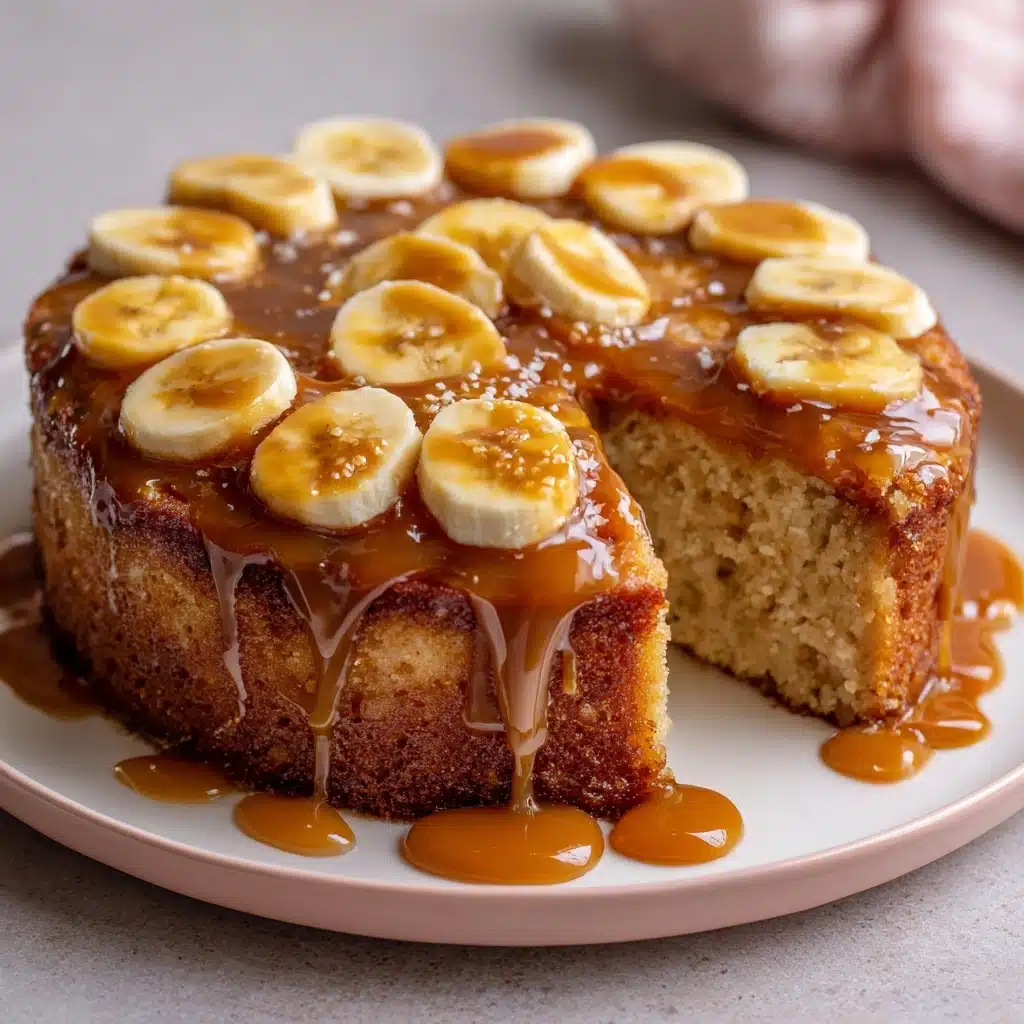 Banana Caramel Cake Recipe - Recipe Image