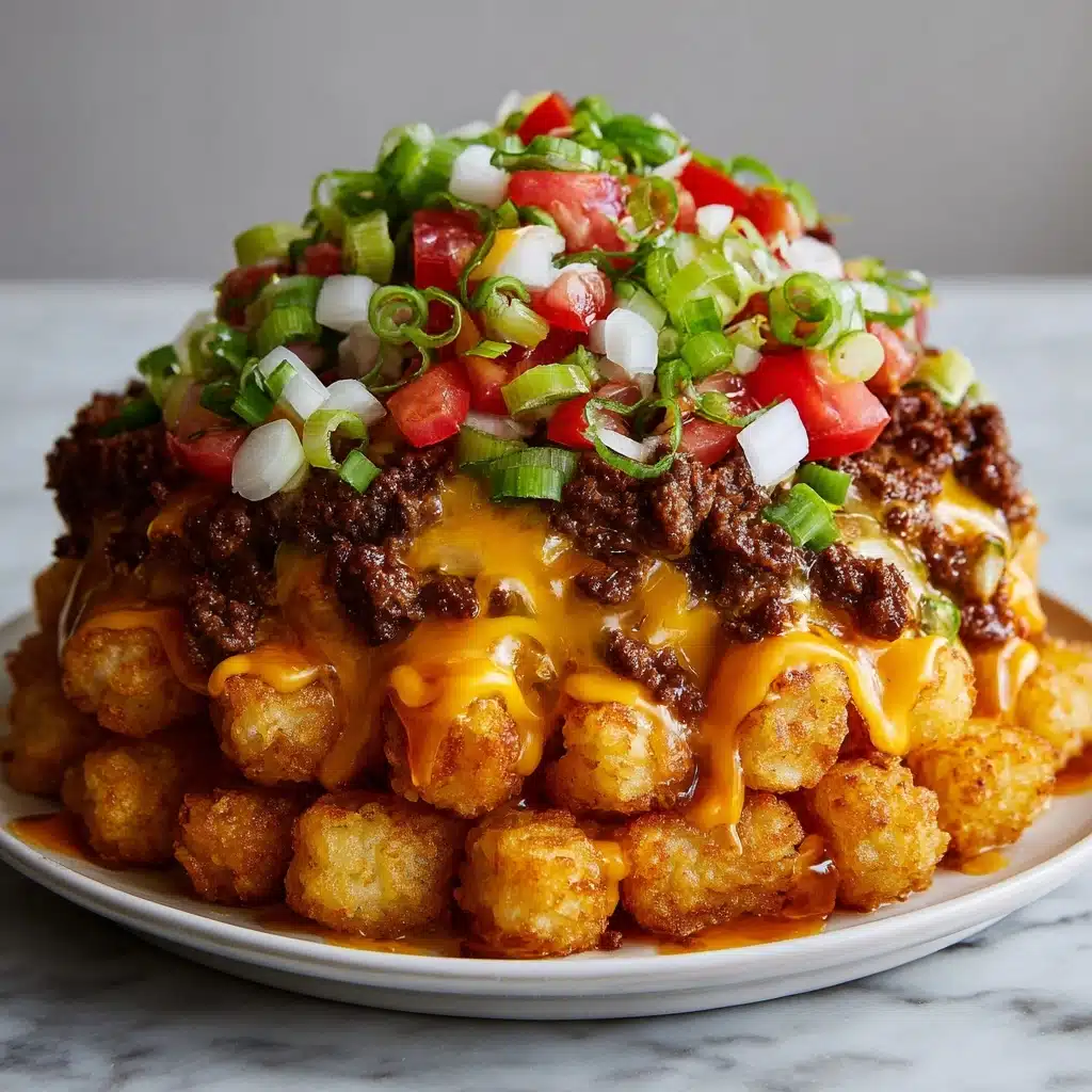 r Tot Cones with Colossal Cheese Volcano Recipe - Recipe Image