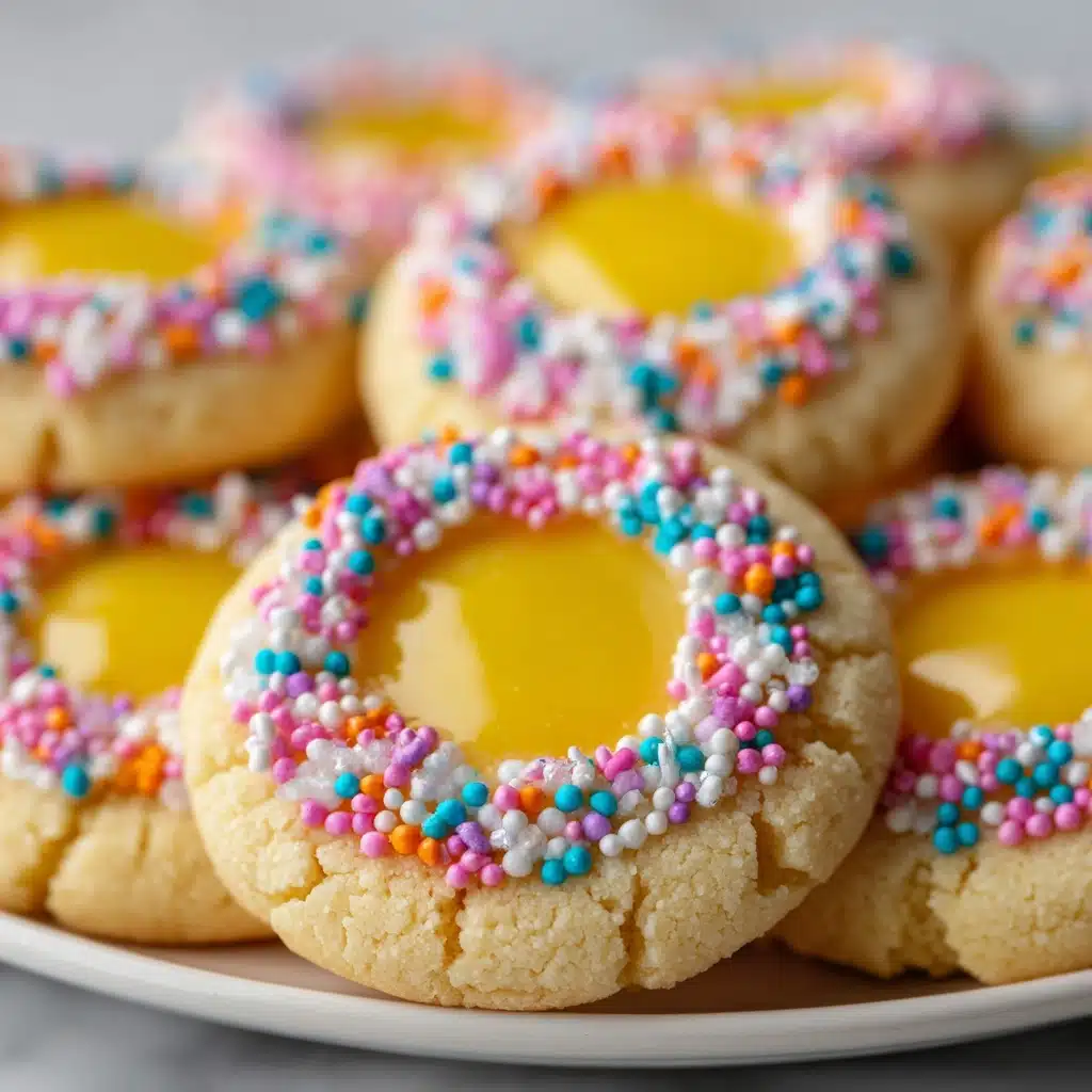 Easter Thumbprint Cookies Recipe - Recipe Image