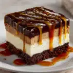 Caramel Brownie Cheesecake Recipe