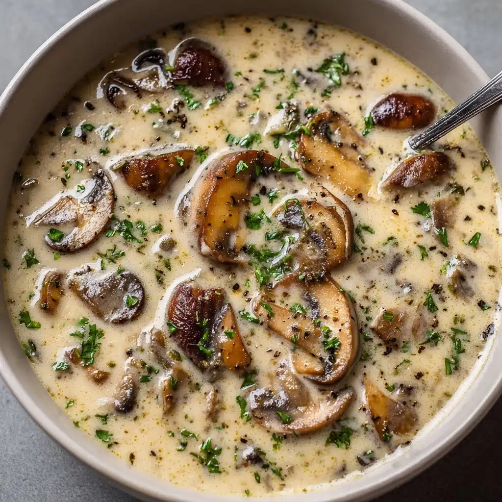 Creamy Mushroom Delight Recipe - Recipe Image