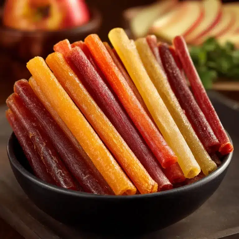 Apple & Carrot Chew Sticks for Dogs Recipe