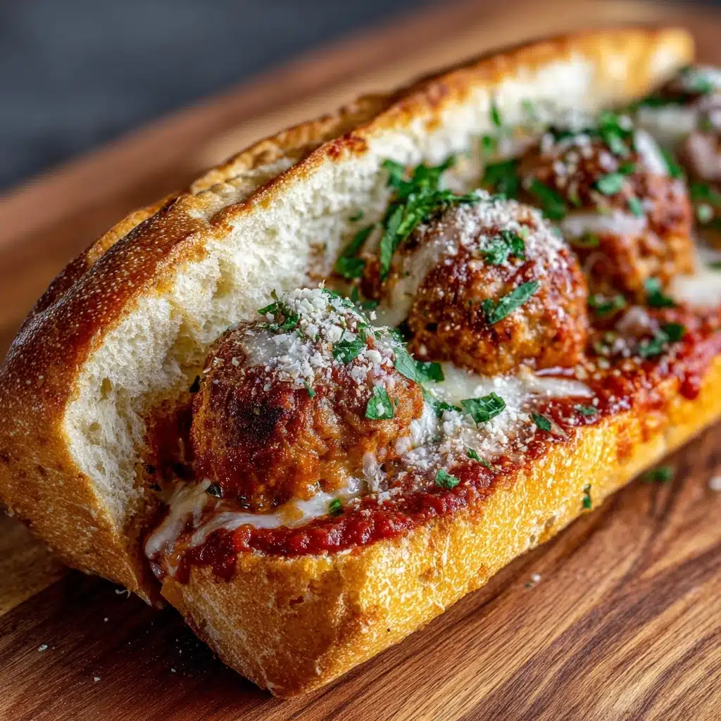Beefy Meatball Sub Delight Recipe - Recipe Image