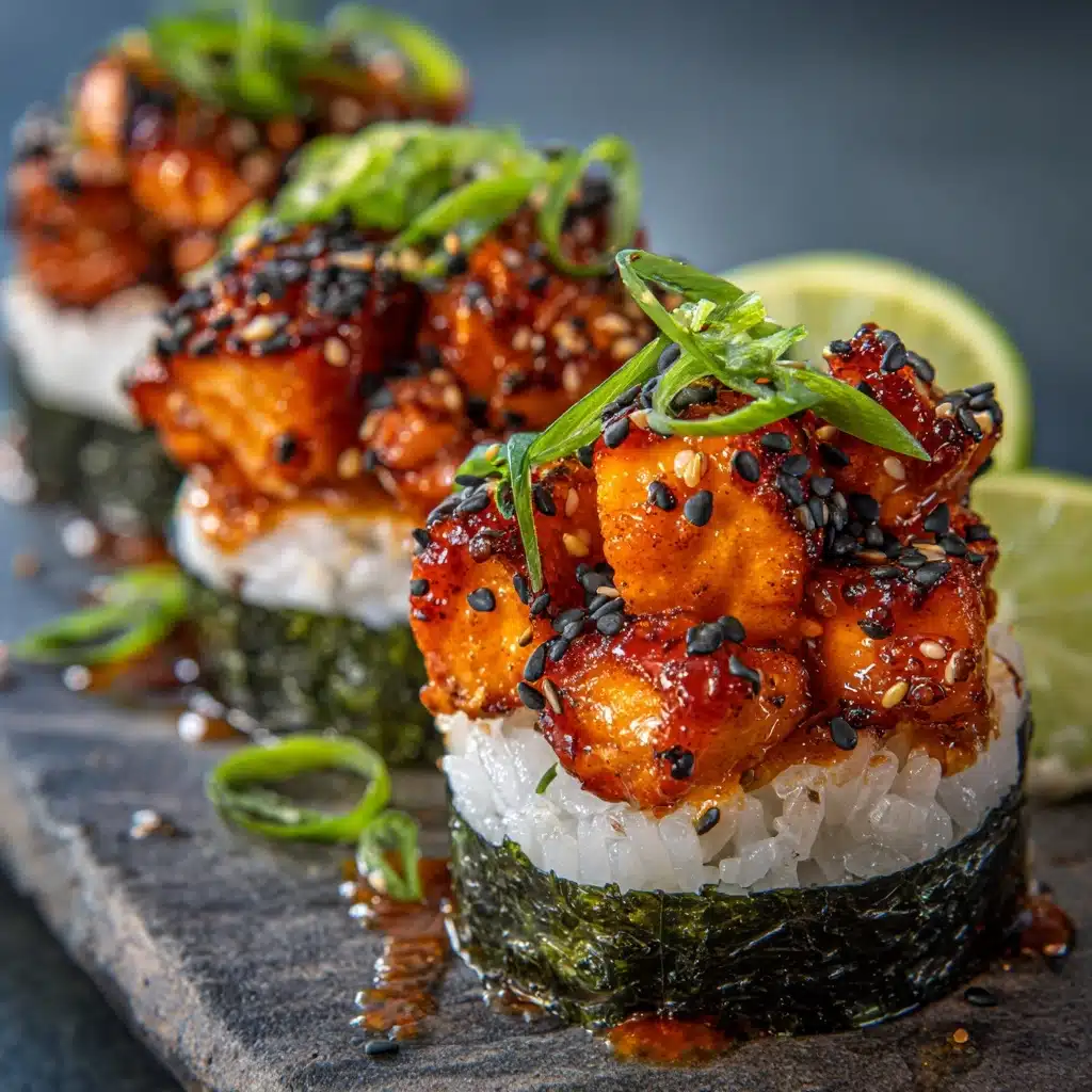 Viral Easy Salmon Sushi Bake Cups Recipe - Recipe Image