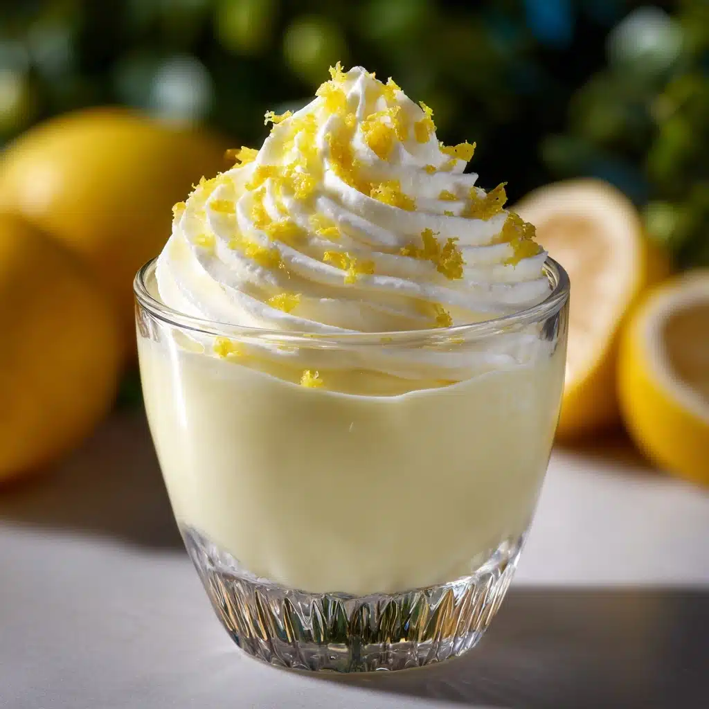 **Creamy Lemon Mousse** Recipe - Recipe Image