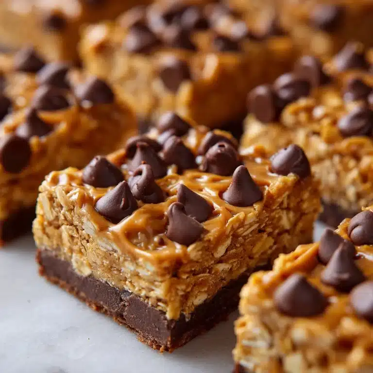 Healthy Chocolate Chip Oat Bars Recipe