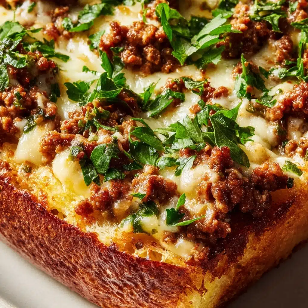 Easy Garlic Philly Cheesesteak Bread Recipe - Recipe Image