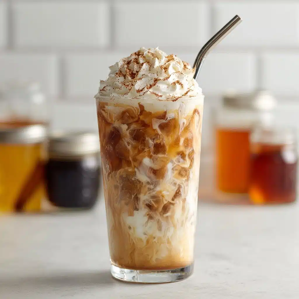 Iced Honey Cinnamon Latte Recipe - Recipe Image