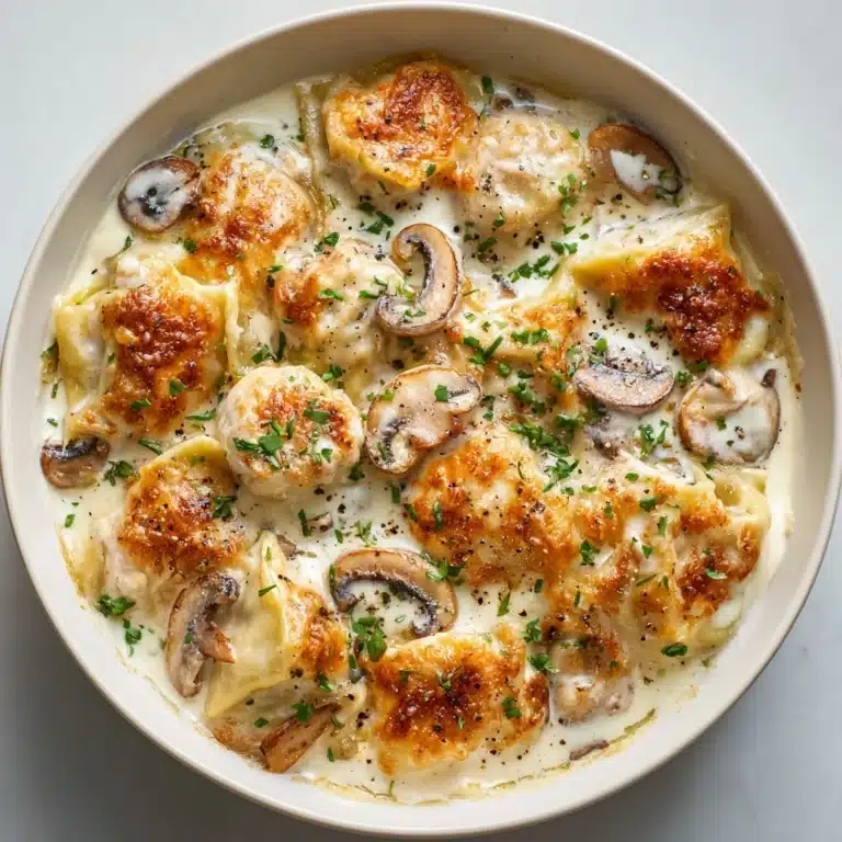 Creamy Chicken and Mushroom Bake Recipe