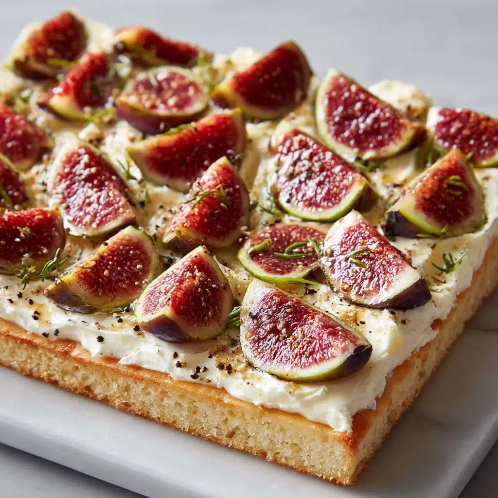 Fig and Goat Cheese Flatbread Recipe - Recipe Image