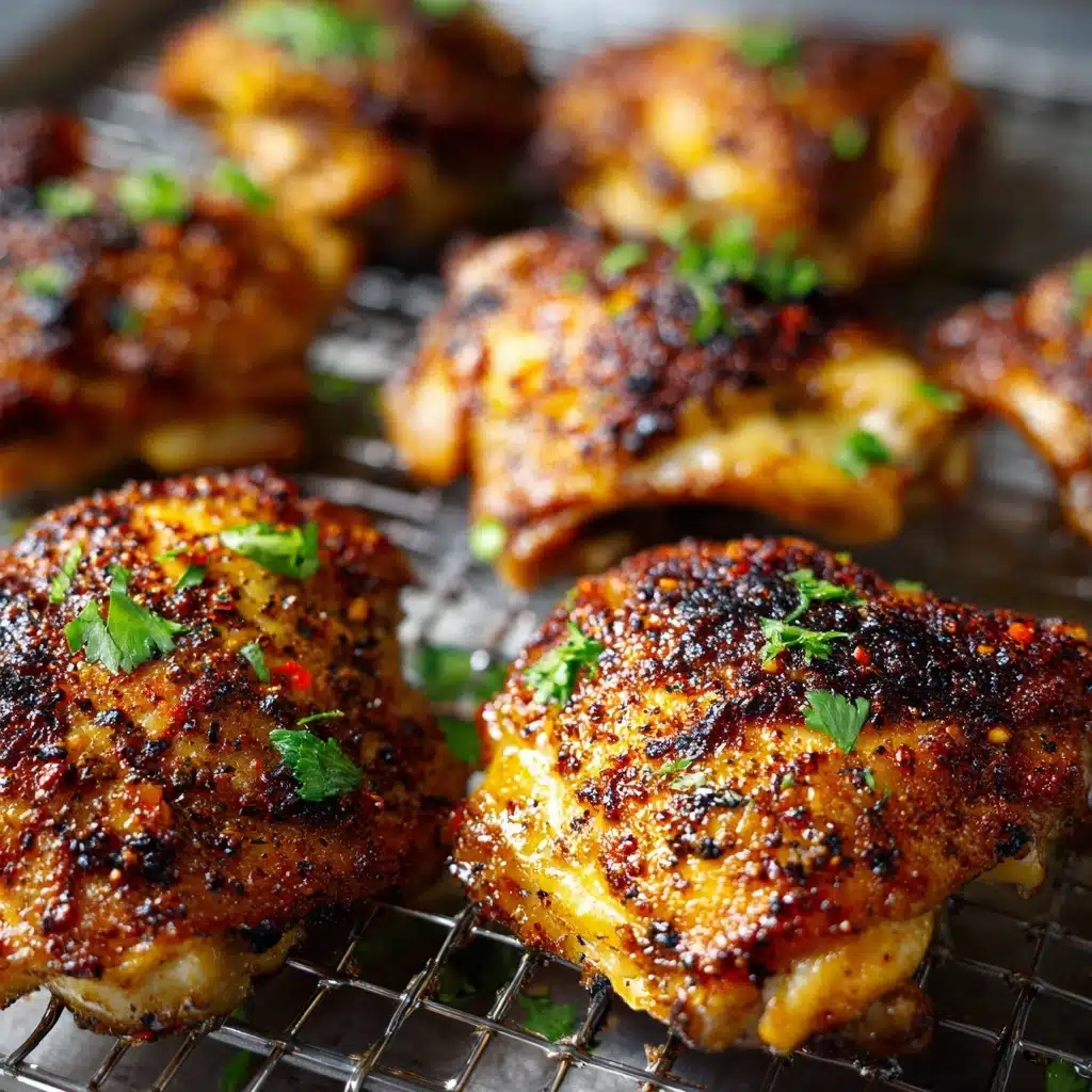 Air Fryer Chicken Thighs Recipe - Recipe Image