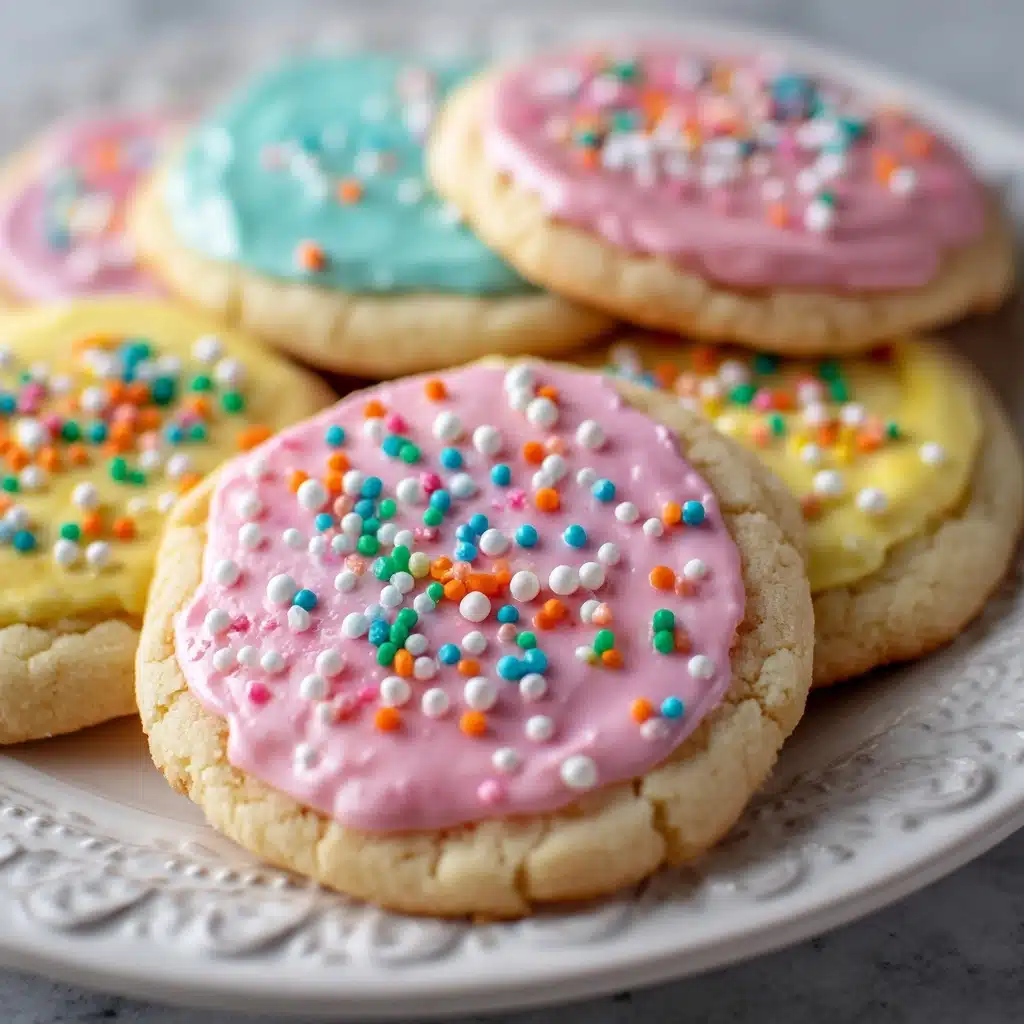 Easter Egg Sugar Cookies Recipe - Recipe Image
