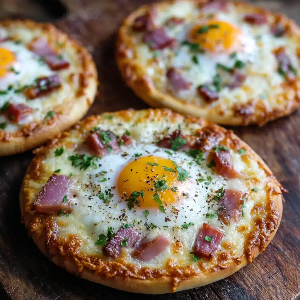 English Muffin Breakfast Pizza Recipe