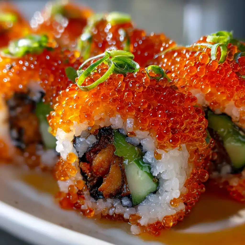 Spicy Shrimp Sushi Stacks Recipe - Recipe Image