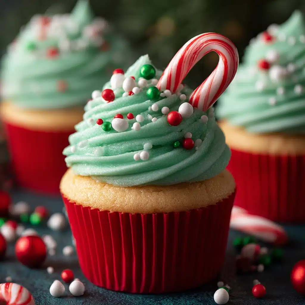 Easy Christmas Cupcakes Recipe - Recipe Image