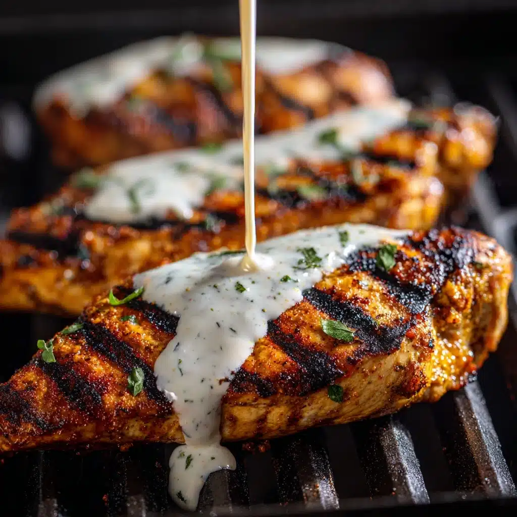 Cajun Grilled Chicken with Alabama White Sauce Recipe