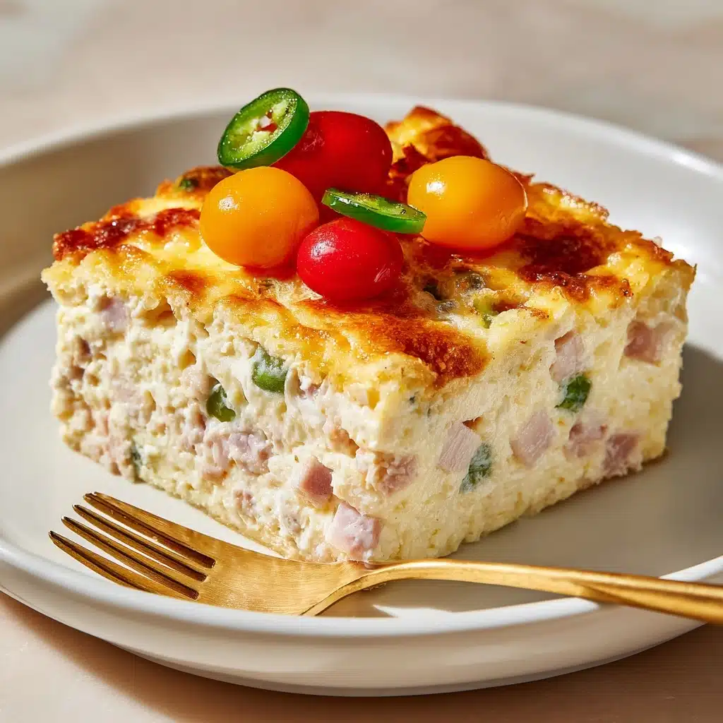 Easy Denver Omelet Hash Brown Casserole Recipe - Recipe Image