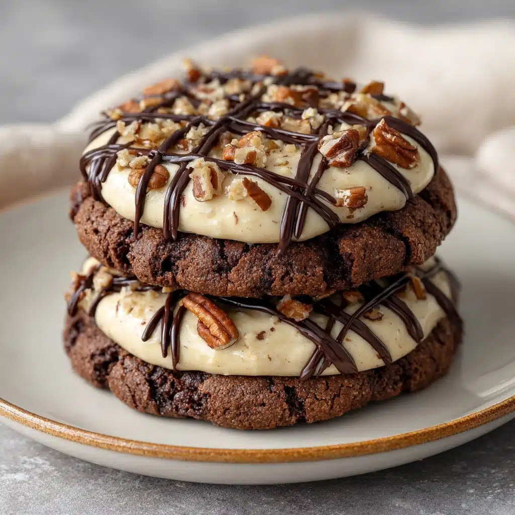 German Chocolate Cookies Recipe - Recipe Image