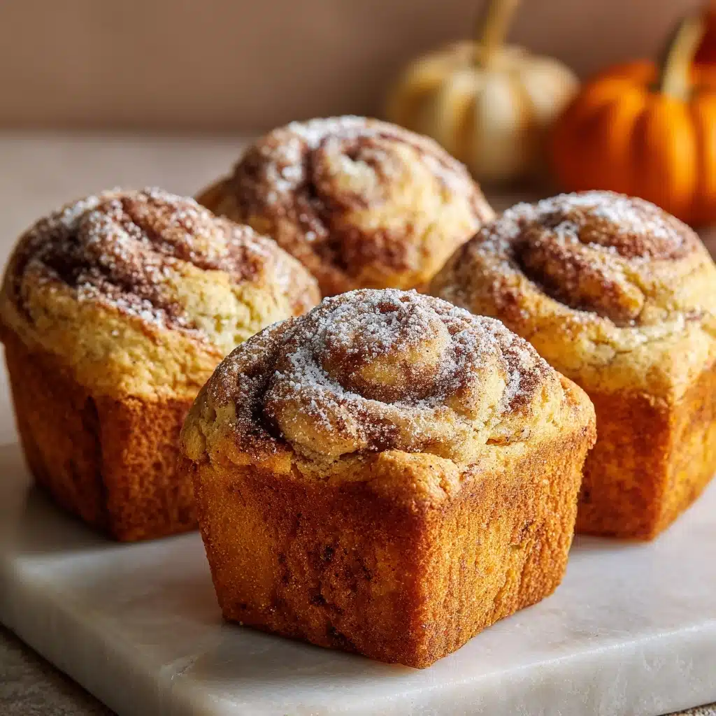 Mini Pumpkin Bread with Cinnamon Swirl Recipe - Recipe Image