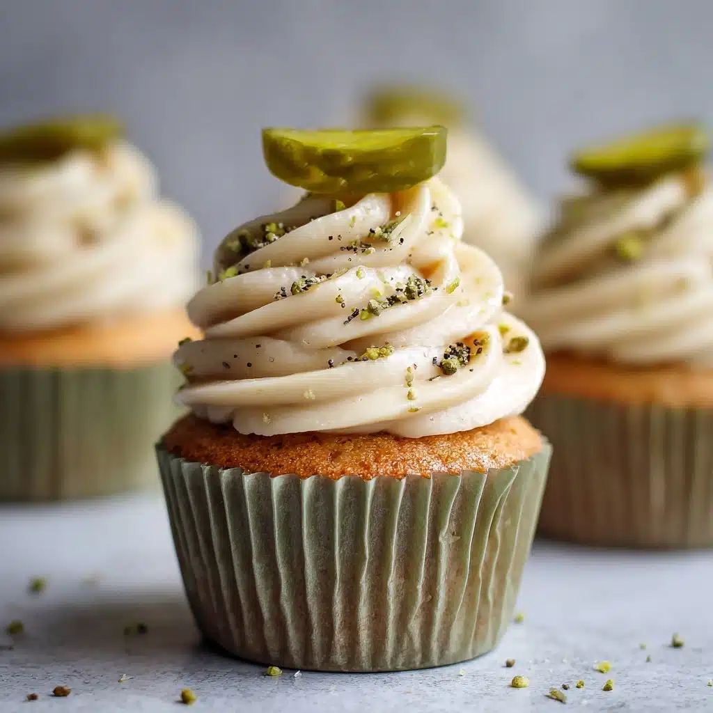 Dill Pickle Cupcakes Recipe