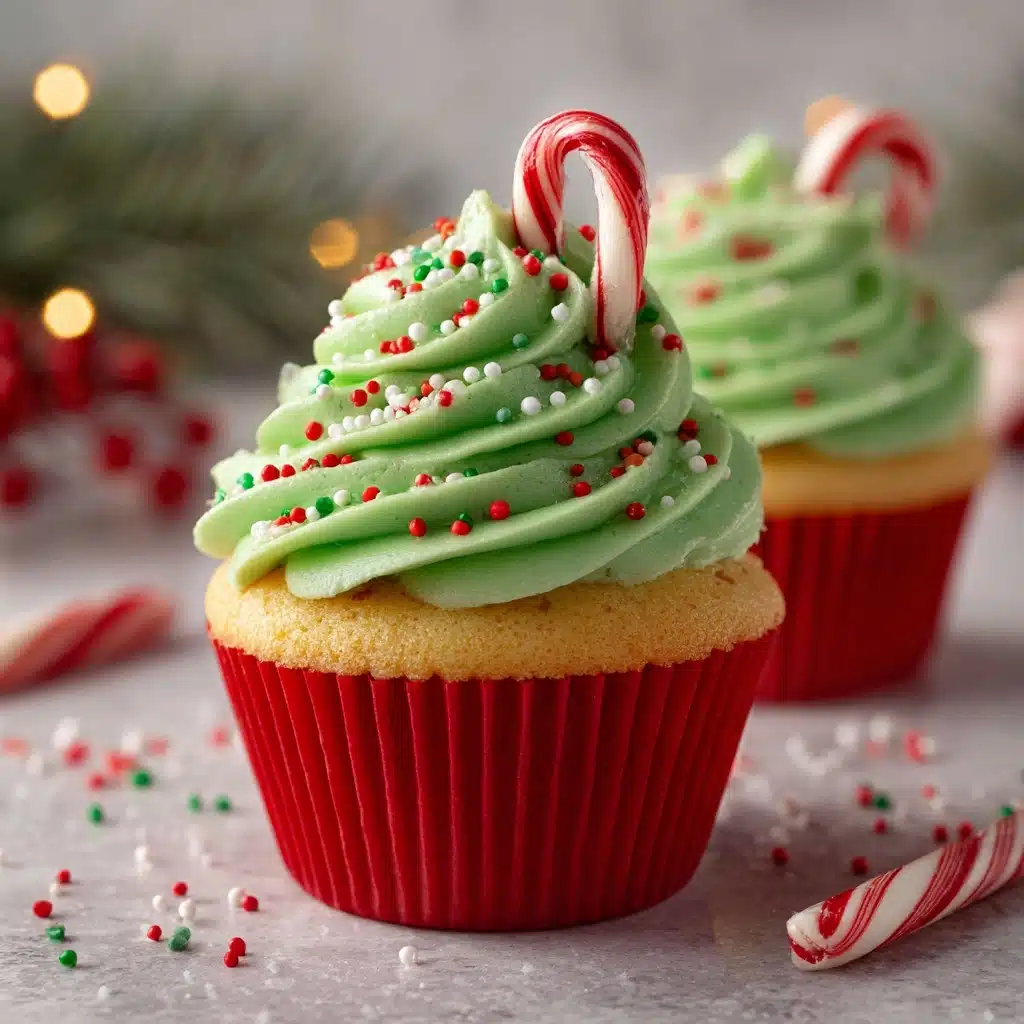 Easy Christmas Cupcakes Recipe - Recipe Image
