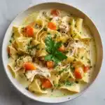 White Chicken Lasagna Soup Recipe