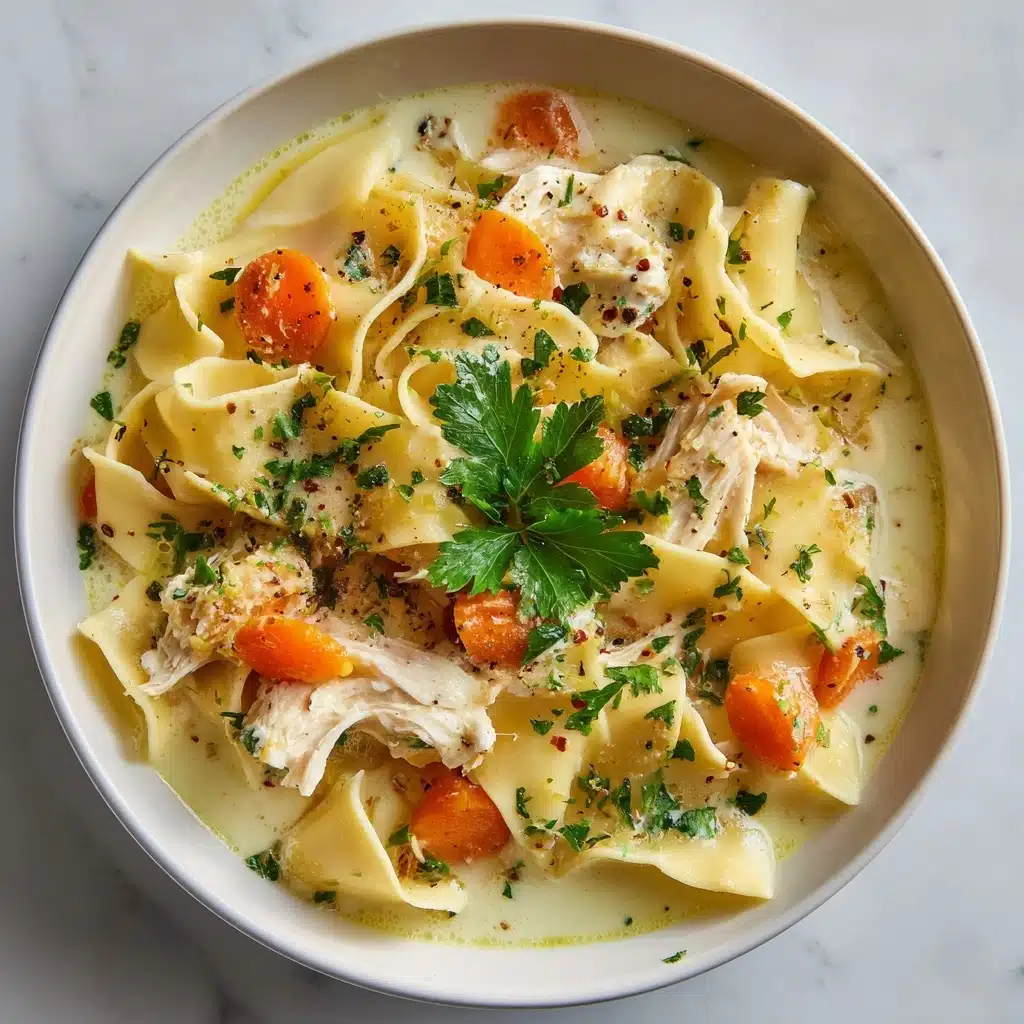 White Chicken Lasagna Soup Recipe - Recipe Image