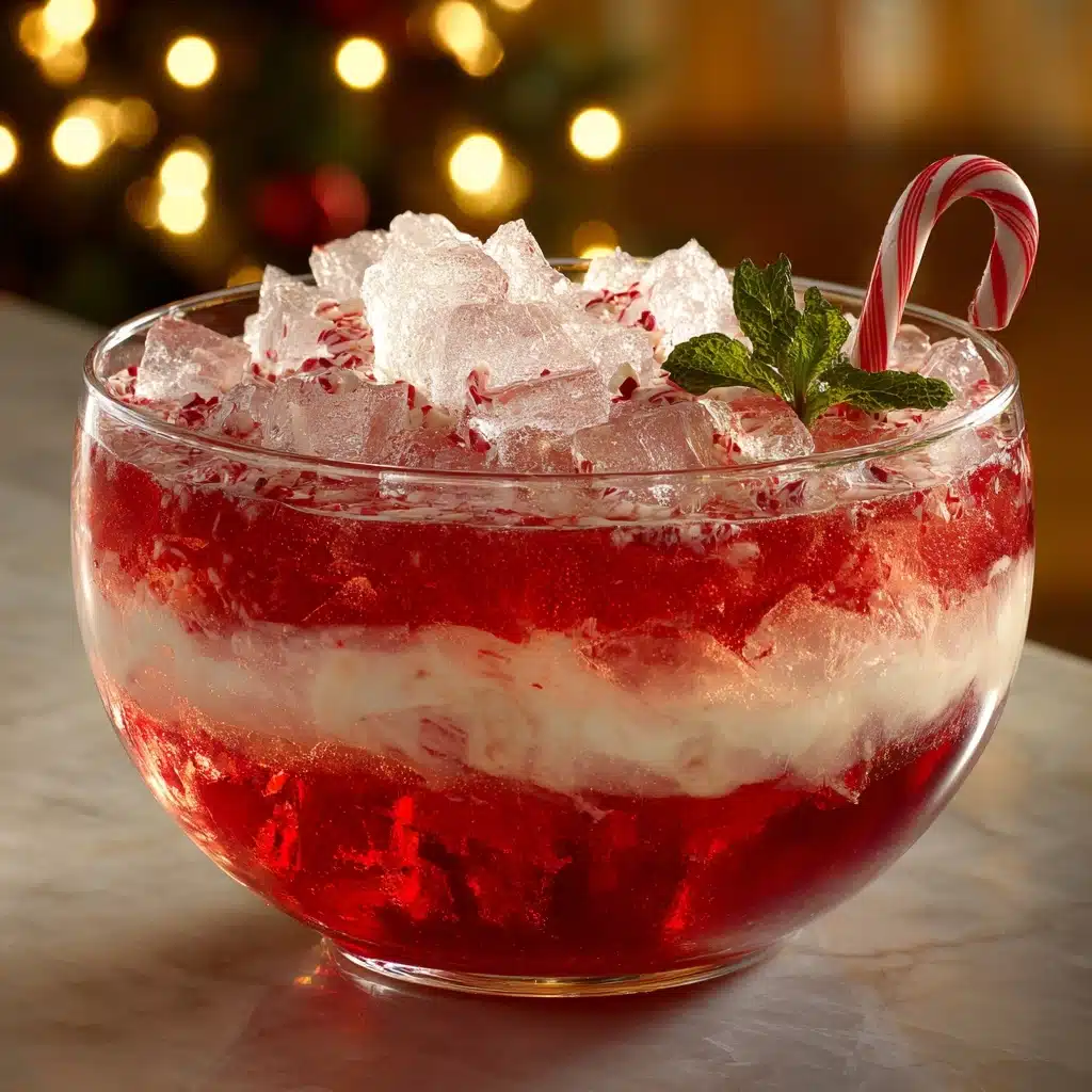 Candy Cane Christmas Punch Recipe
