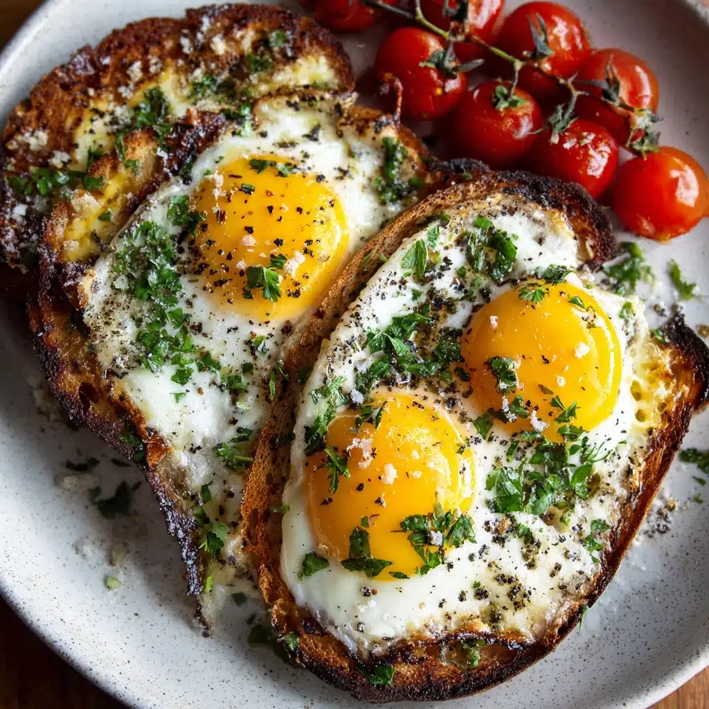 Mediterranean Baked Feta Eggs Recipe - Recipe Image