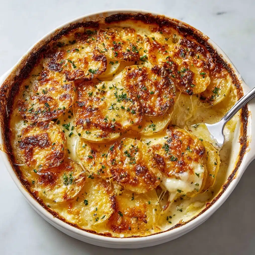 Cheesy Scalloped Potatoes Recipe