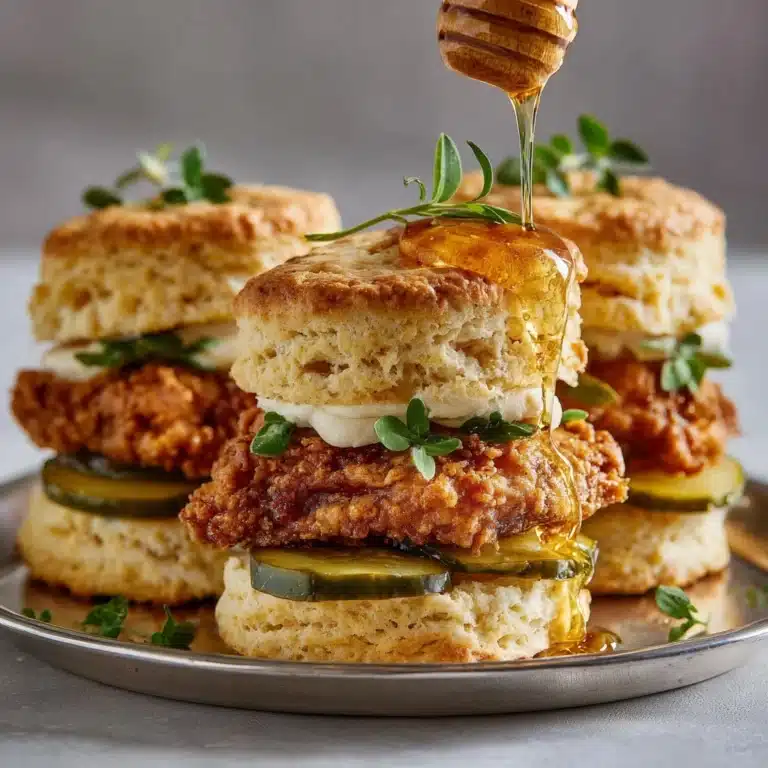 Hot Honey Chicken Biscuits Recipe