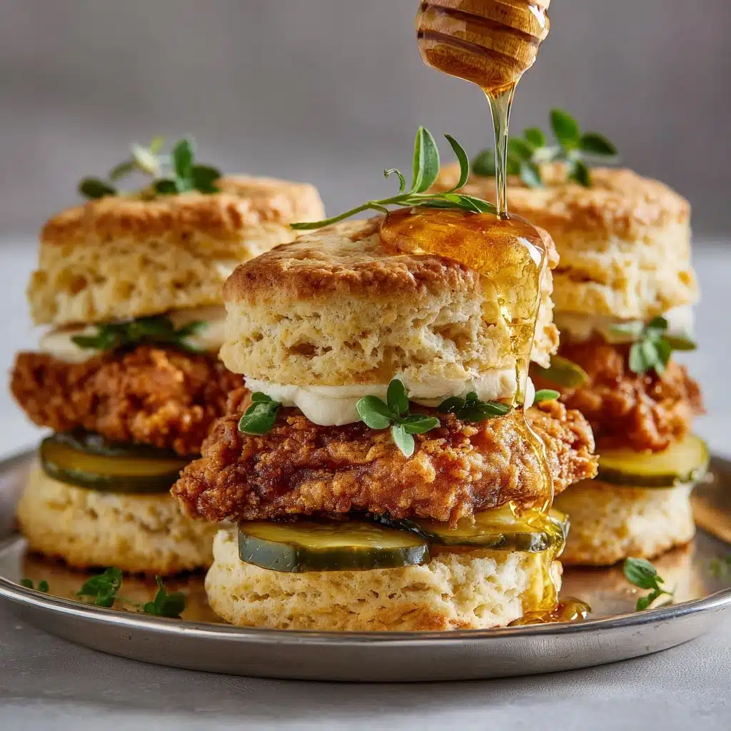 Hot Honey Chicken Biscuits Recipe