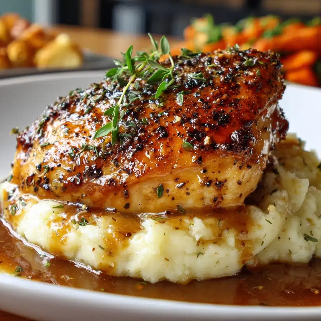 ith Mashed Potatoes and Glazed Carrots** Recipe - Recipe Image