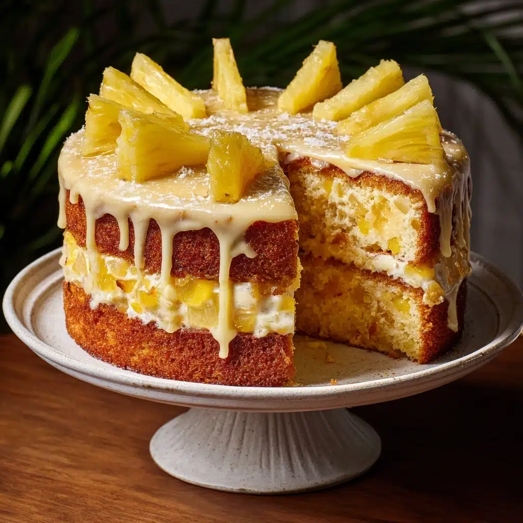 Pineapple Juice Cake Recipe - Recipe Image