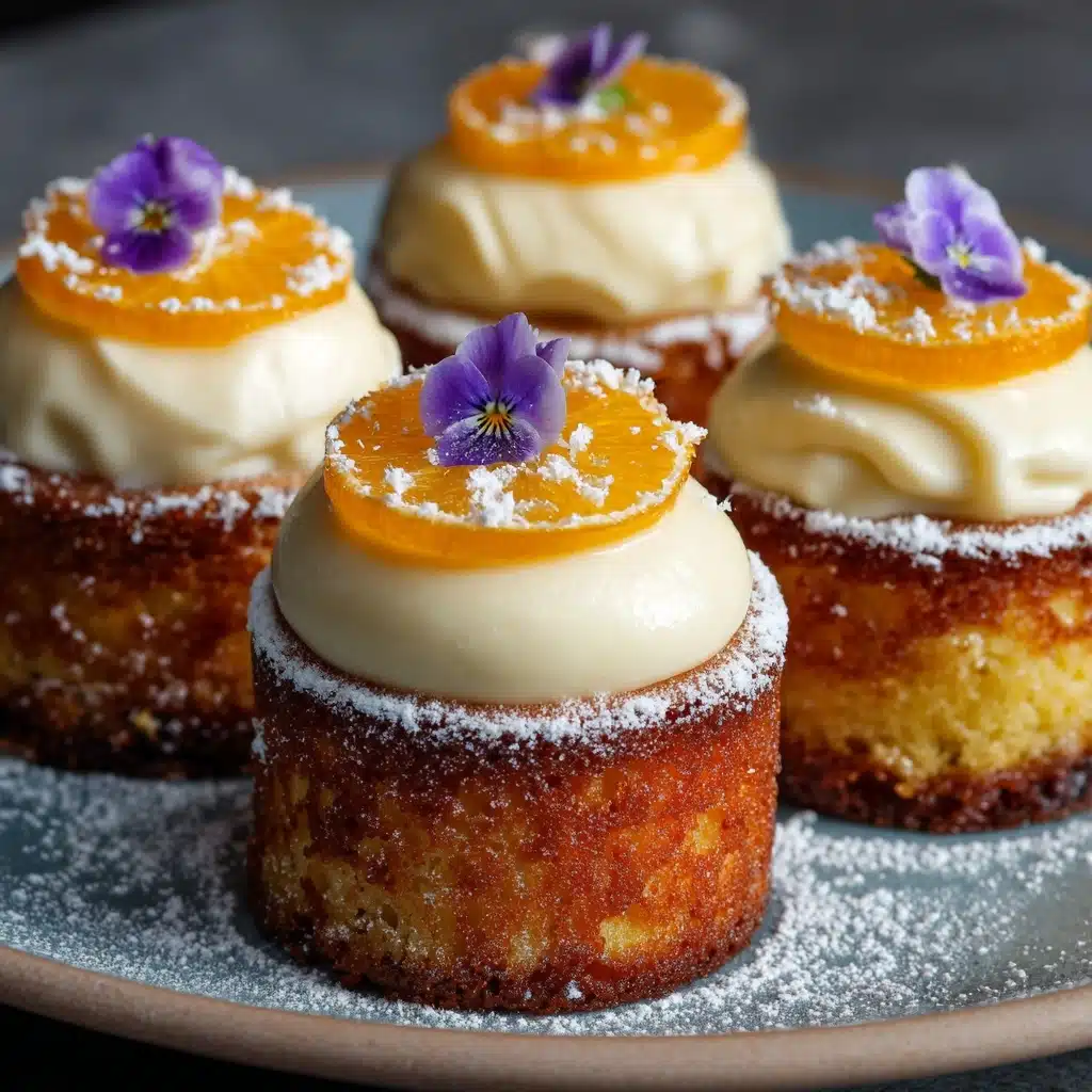 Mini Brown Butter Lemon Cakes Recipe - Recipe Image