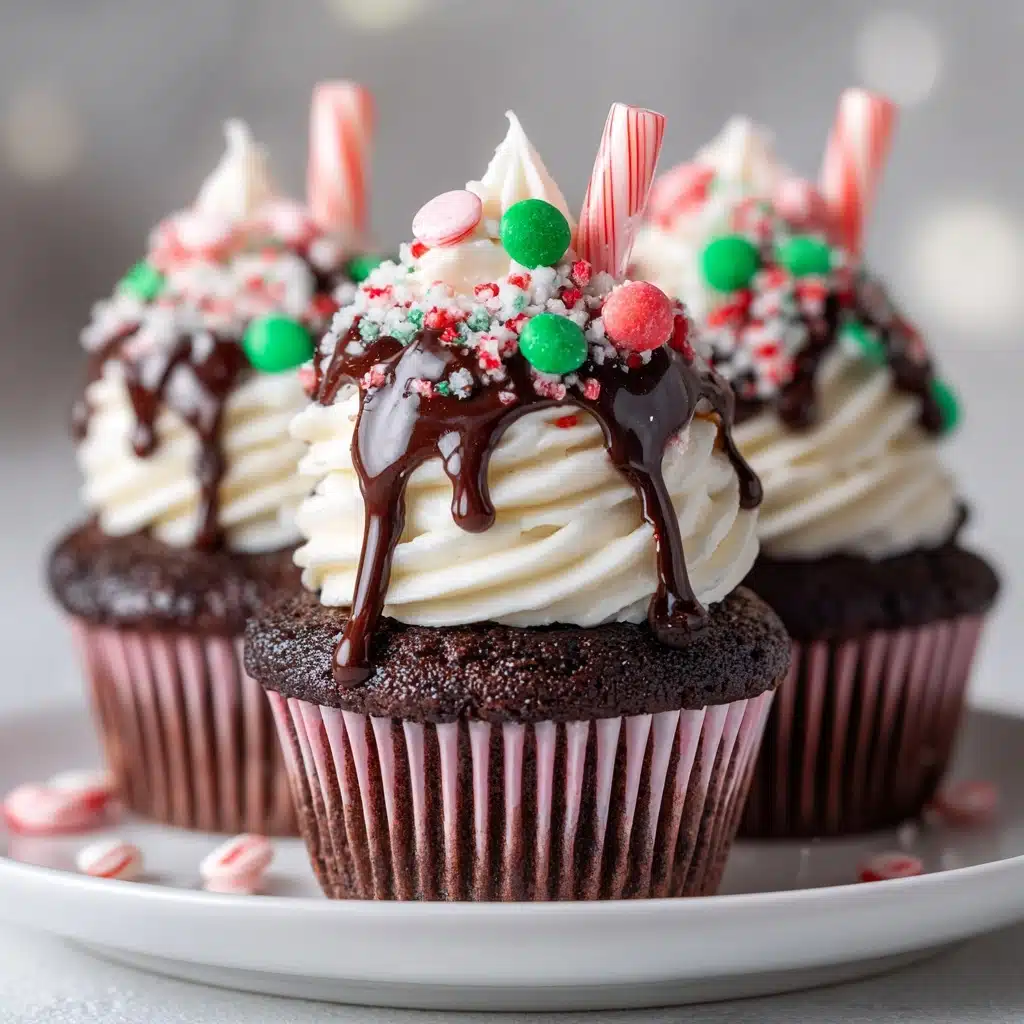 Peppermint Mocha Cupcakes Recipe - Recipe Image