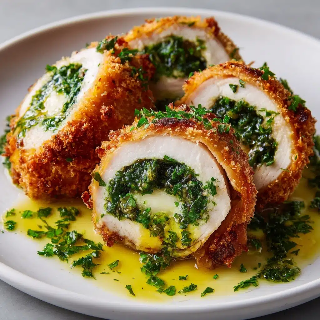 Chicken Kiev with Garlic Butter Recipe - Recipe Image