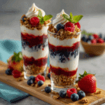 Berry Parfait with Yogurt and Granola Recipe