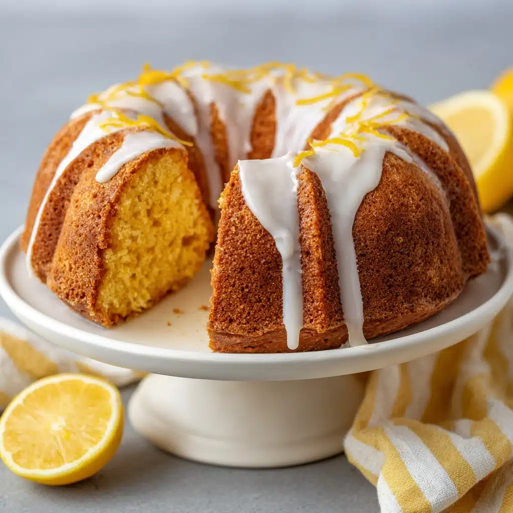Italian Lemon Pound Cake Recipe - Recipe Image