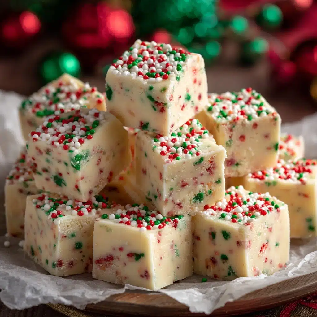 Christmas Shortbread Sugar Cookie Bites Recipe