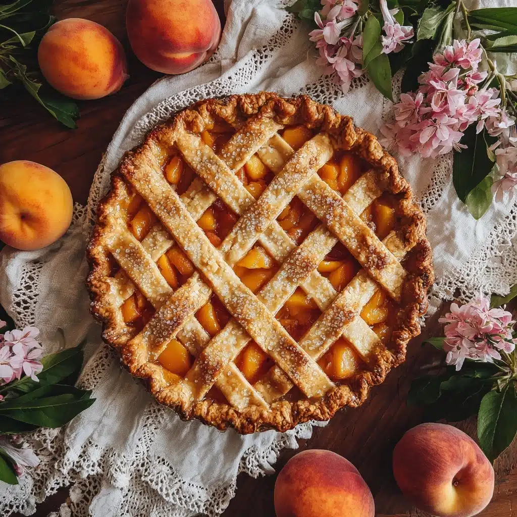 Brown Butter Strawberry Peach Pie Recipe - Recipe Image