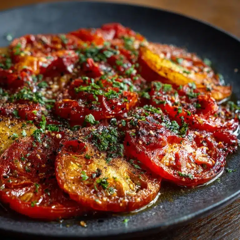 Fried Red Tomatoes Recipe