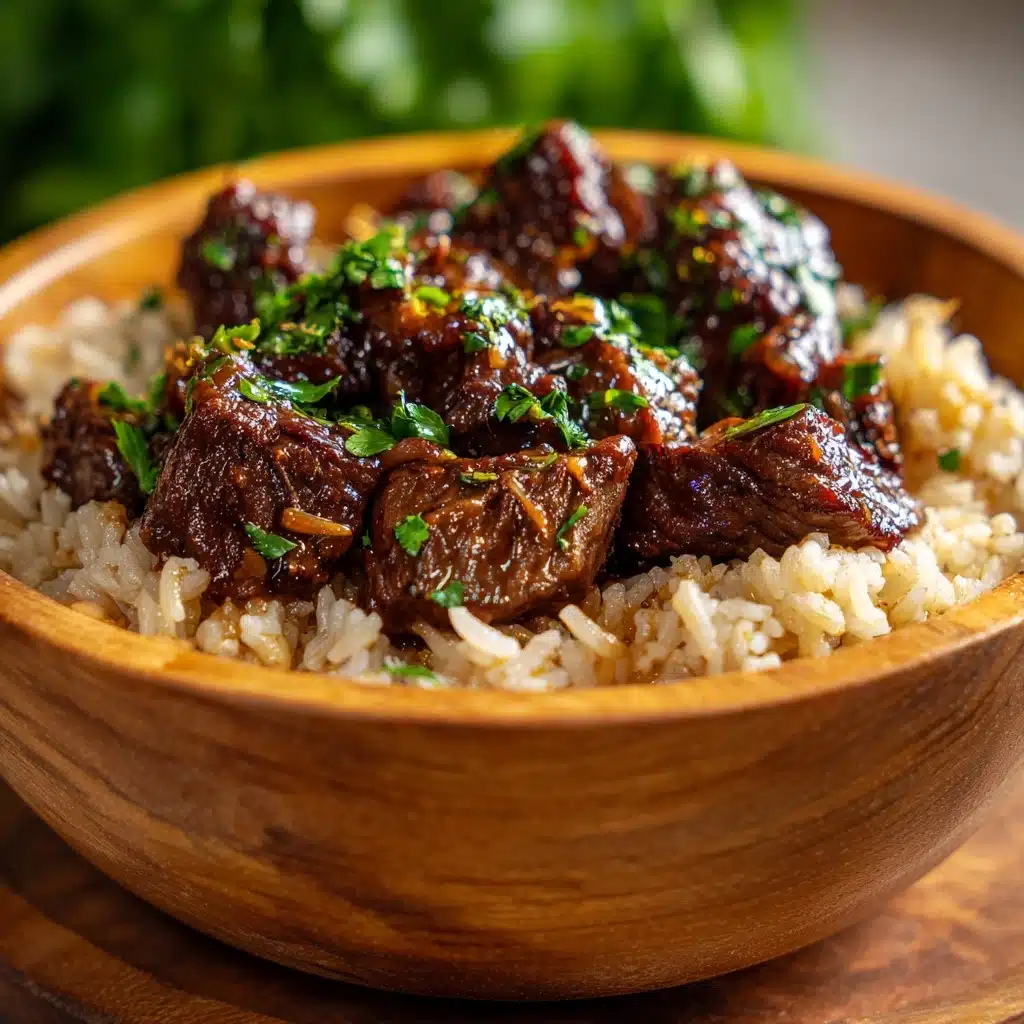 Beef Tips and Rice Recipe - Recipe Image