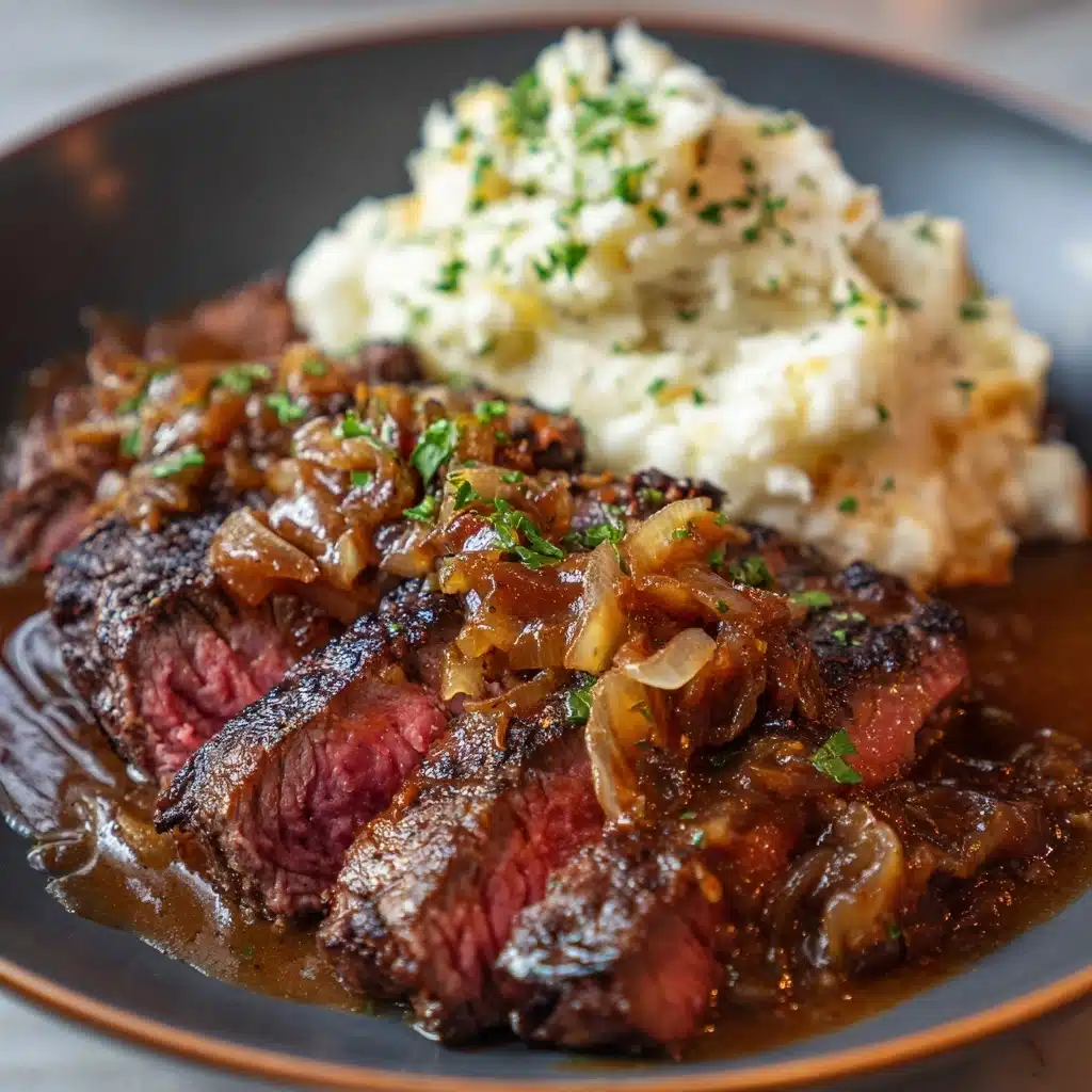 Classic Round Steak & Gravy Recipe - Recipe Image