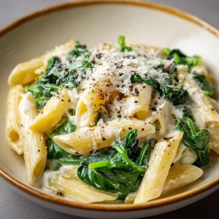 Pasta with Spinach Recipe