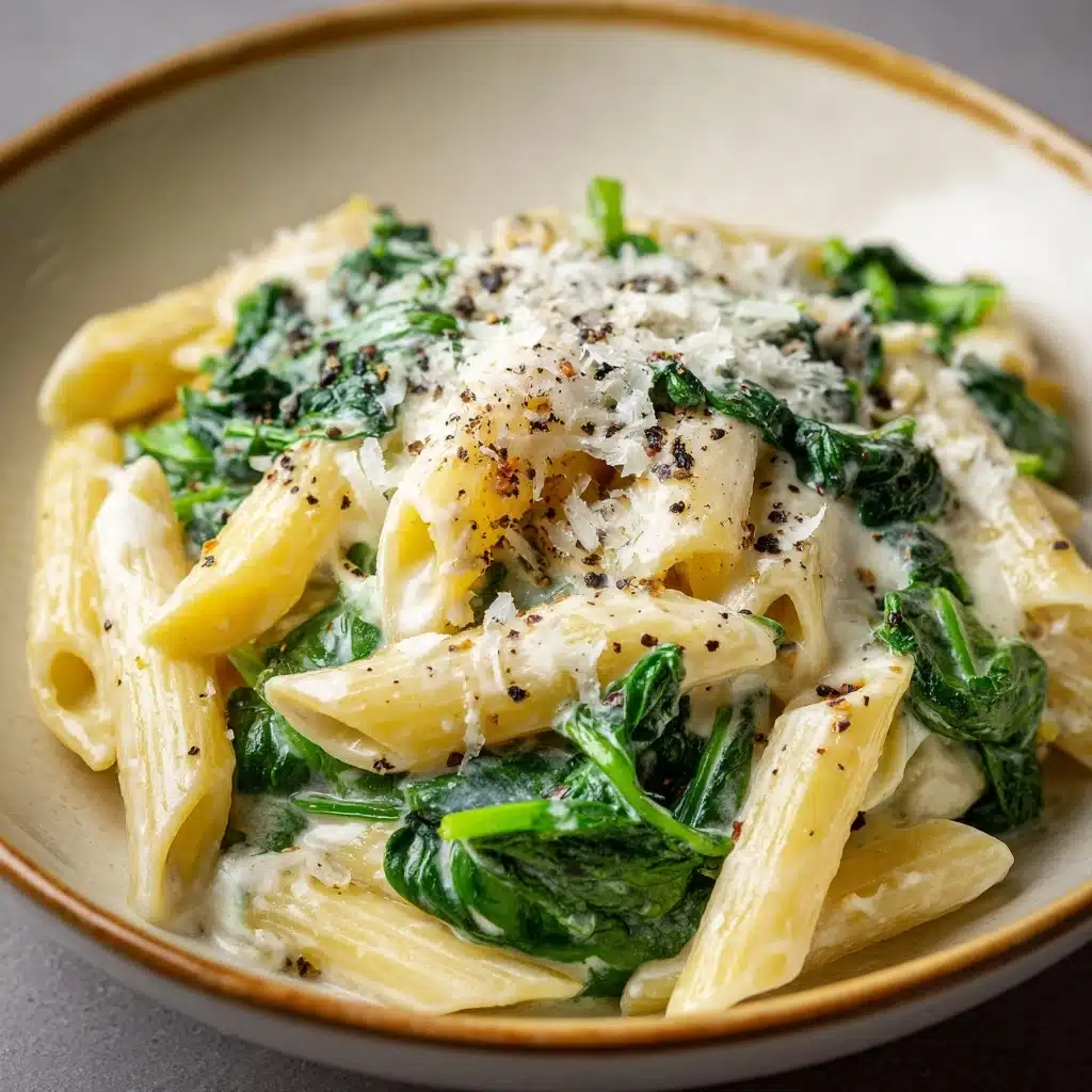 Pasta with Spinach Recipe - Recipe Image