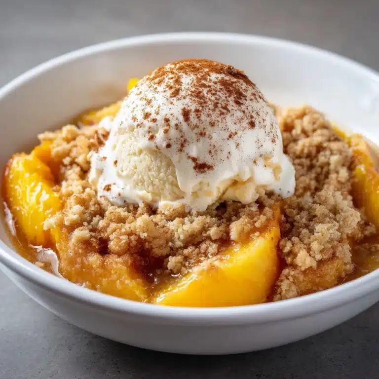 Peach Dump Cake Recipe