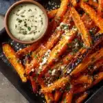 Parmesan Roasted Carrot Fries Recipe